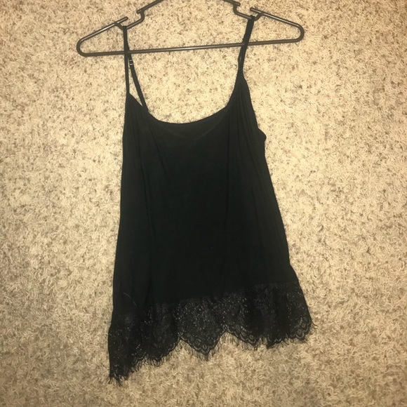 American Eagle Outfitters Tops - AE TANK WOTH LACE TRIM American Eagle Outfitters Tops - AE TANK WOTH LACE TRIM